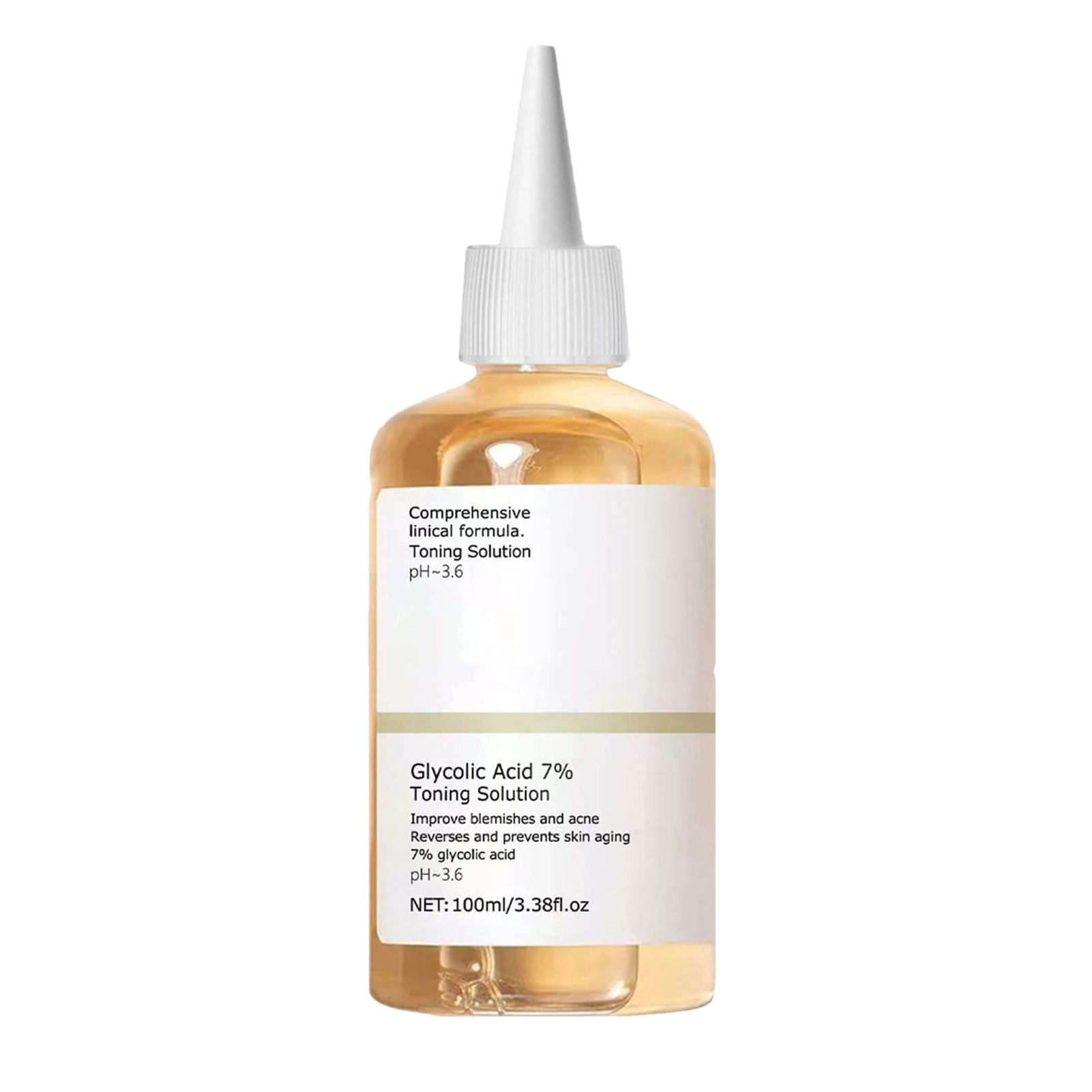Aha Bha Exfoliant - グリコール酸 7% トナー 栄養を与える穏やかなグリコール酸トナー ニキビを除去 ニキビをフェードする