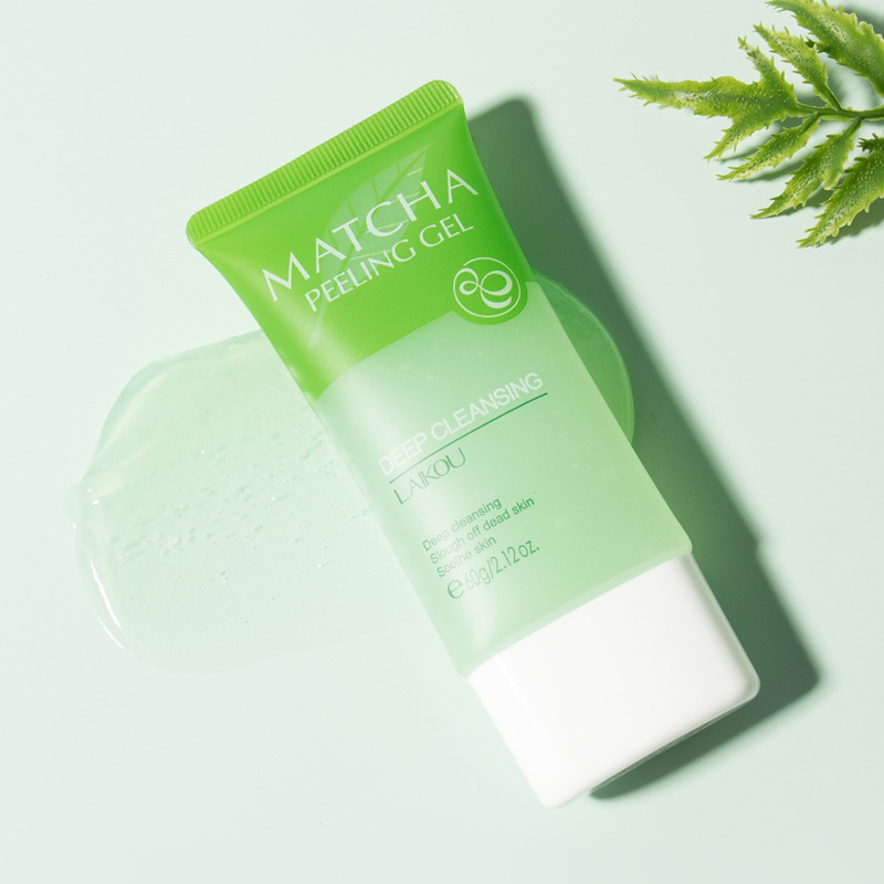Aha Bha Exfoliant - LAIKOU 抹茶角質除去ピーリングジェルフェイシャルスクラブ保湿栄養修復スクラブフェイスクリーム美容スキンケア