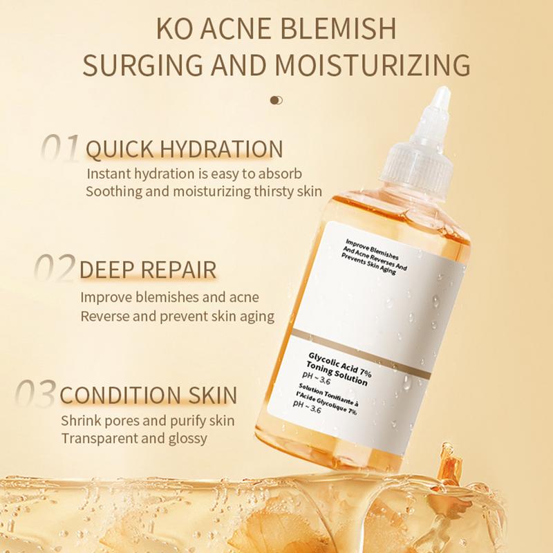 グリコール酸 7% トナー 栄養を与える穏やかなグリコール酸 - Aha Bha Exfoliant のレビューと価格
