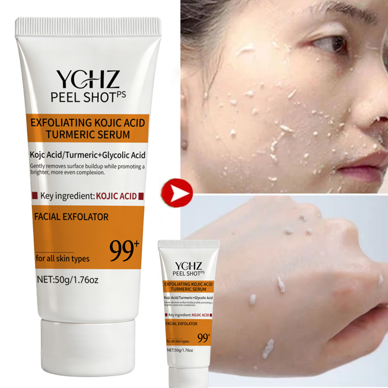 ウコンコジック酸配合角質除去ジェルエッセンス 顔と体に最適  - Aha Bha Exfoliant のレビューと価格