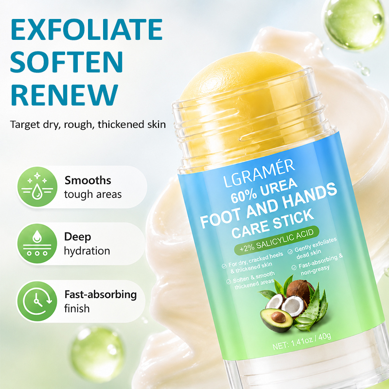 60%尿素配合フット＆ハンドケアクリームスティック + 2% - Urea Foot Cream のレビューと価格