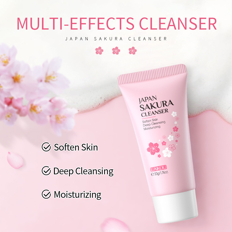日本さくらフェイシャルクリーナー韓国顔血清角質除去ピーリング - Aha Bha Exfoliant のレビューと価格