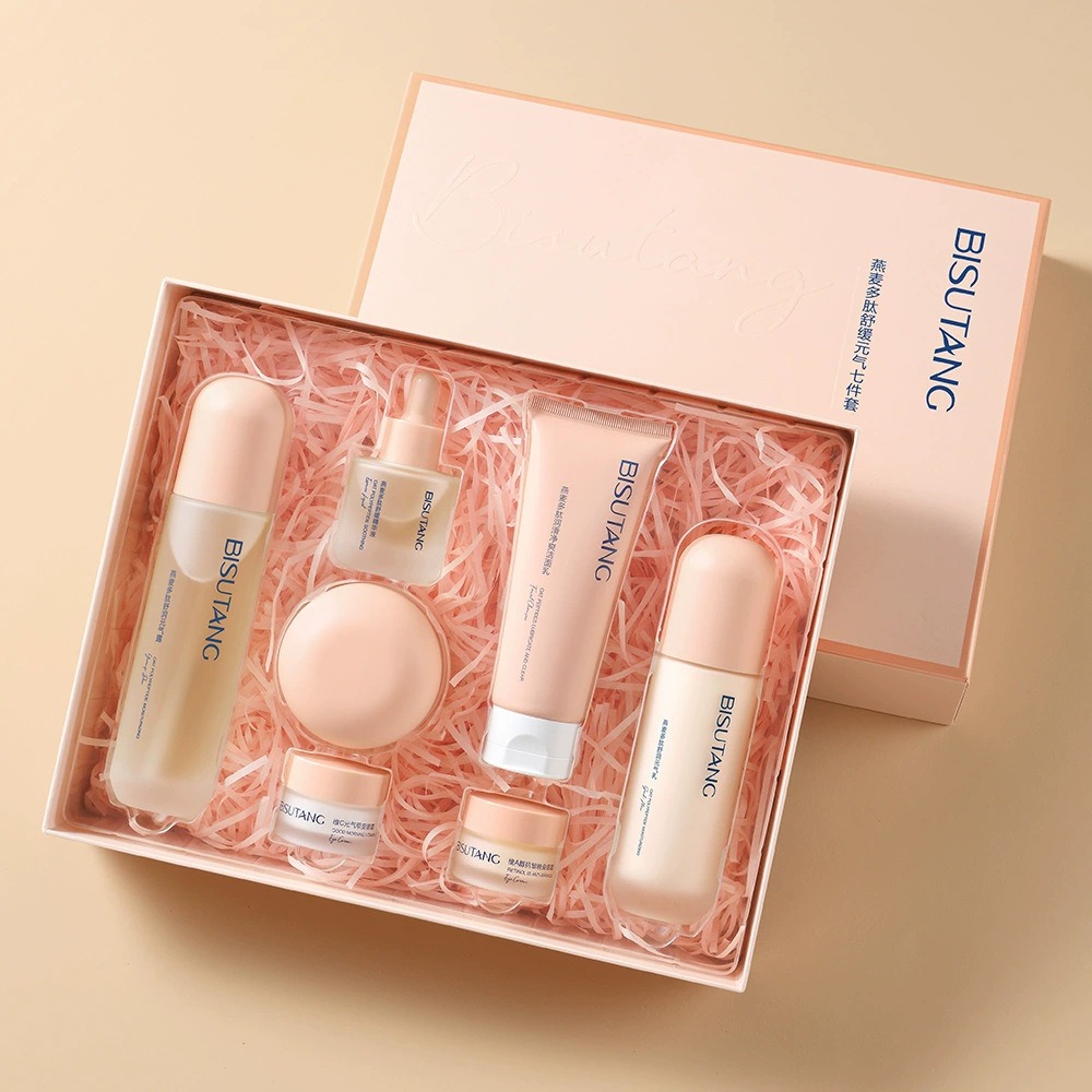 オートポリペプチド保湿アンチリンクルセット、小じわを軽減、肌 - Skincare Oat のレビューと価格